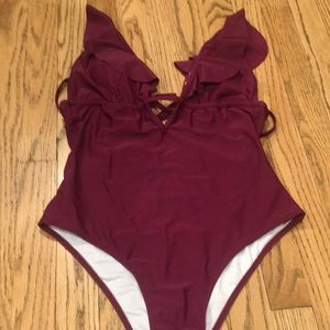 Cupshe one piece bathing suit